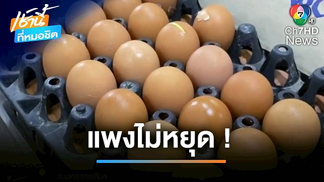 ผู้บริโภคทำใจ ราคาไข่ไก่ ยังไม่ลด ราคาไข่ไก่ปรับราคาขึ้นแผงละ 5-6 บาท | เช้านี้ที่หมอชิต