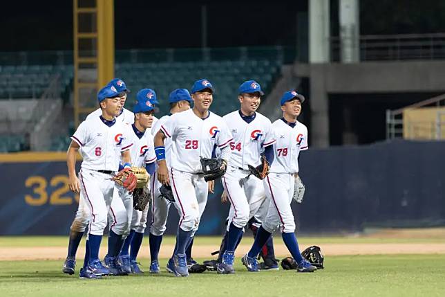 U18世界盃中華隊豪取8連勝，今晚在天母棒球場與日本爭冠。（棒協提供）
