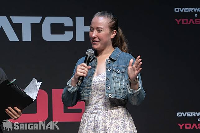 Blizzard Entertainment Overwatch Narrative Design Lead Miranda Moyer女士