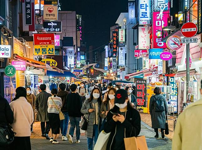 南韓示意圖、韓國示意圖、韓國旅遊示意圖。（圖／取自unsplash）