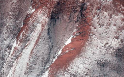 งานวิจัยจากสถาบันเนเจอร์ จีโอไซน์ ระบุว่า ภูมิประเทศบนดาวอังคารมีลักษณะเป็นหุบเขานั้น เกิดจากการพัดพาของธารน้ำแข็ง ไม่ใช่แม่น้ำตามข้อสันนิษฐานเดิม  NASA / AFP