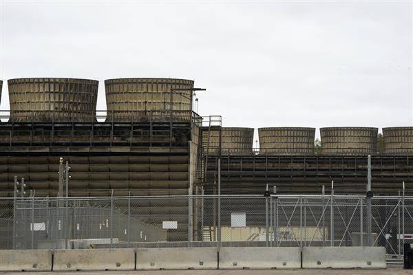 美國明尼蘇達州蒙蒂塞洛的核電廠，去年11月發生輻射水外洩事件。美聯社