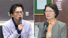 黃國昌對自家立委劉書彬裝潢立院辦公室一事很不滿。圖／台視新聞（資料畫面）