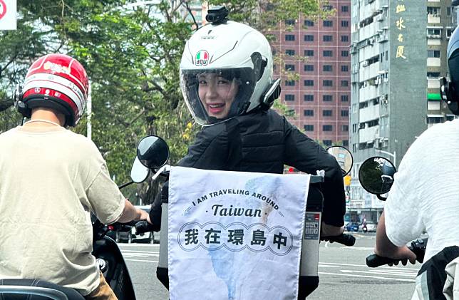 李多慧挑戰5天4夜騎車環島台灣成功，執行力超級驚人。（圖／翻攝自李多慧 臉書）