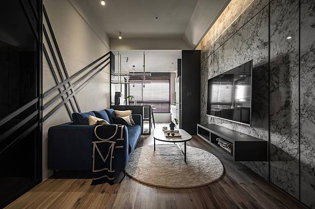 A 675-sq.ft. Stylish Taiwan Home with Built-In Cat-Friendly Features