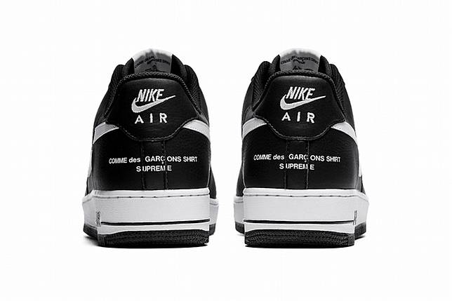 The supreme x comme des garçons shirt x nike air force 1 sales
