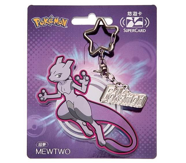 寶可夢SUPERCARD造型悠遊卡-超夢！圖／Niantic提供