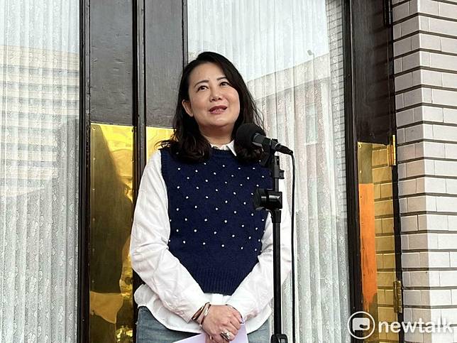 民進黨團幹事長吳思瑤針對大法官人事向在野黨喊話，回歸理性，別讓政黨立場凌駕專業。 圖：金大鈞/攝
