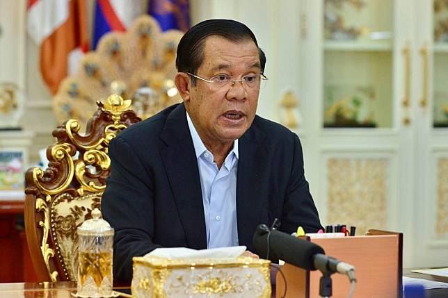 柬埔寨總理洪森（Hun Sen）。 (圖:取自洪森臉書)