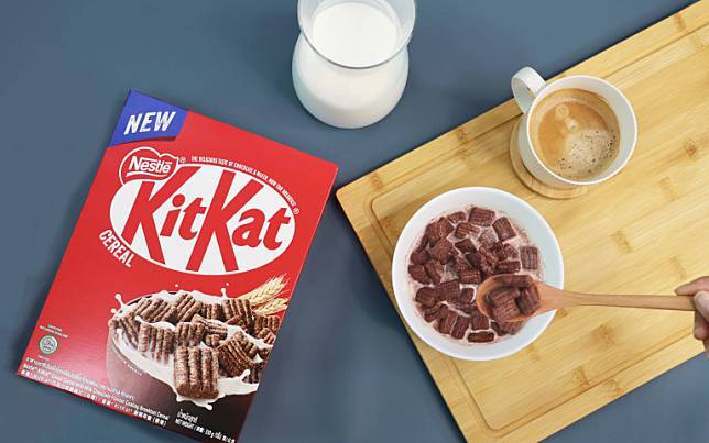 一盒難求！「KitKat巧克力早餐脆片」全穀+膳食纖維，營養美味一次滿足！