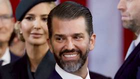 2025年1月20日，川普長子小唐納川普出席父親的總統就職典禮。路透社