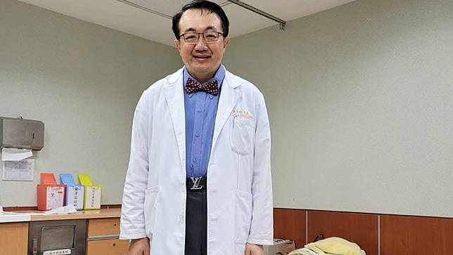 長庚醫院復健科醫師陳柏旭。圖翻攝自當事人臉書