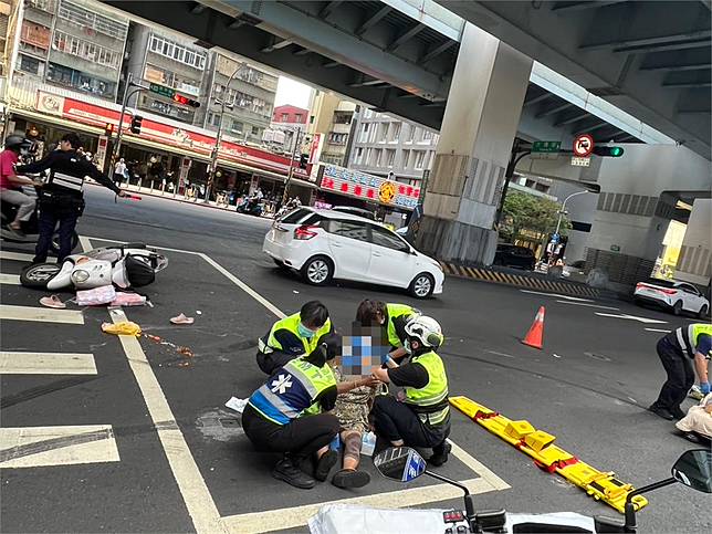 快新聞／中和男毒駕「倒車狠輾」7旬姊妹機車雙載...1死1重傷