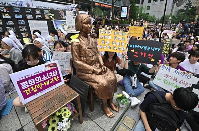 反日無止境！釜山市議會通過首宗「戰犯企業」條例。(資料照片) (圖片：AFP)