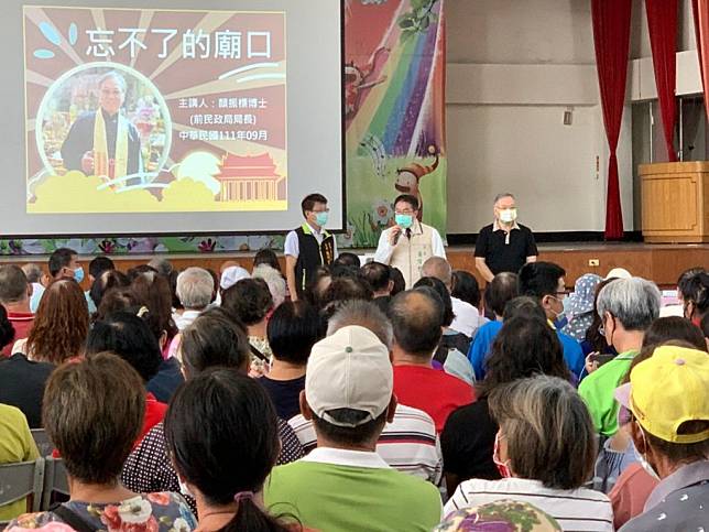 學甲區公所昨天舉辦宗教優質化宣導，吸引五百人參加。(學甲區公所提供)