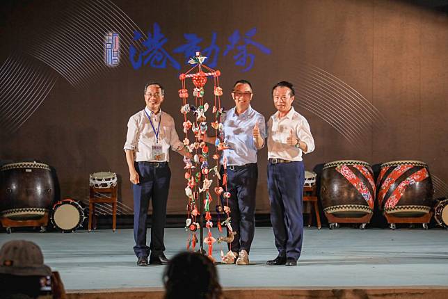 台日友好30週年，新港鄉與飛驒市文化交流熱鬧登場。（記者湯朝村攝)