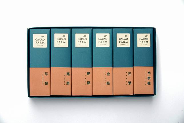 水果巧克力禮盒（圖片提供/福爾摩莎可可農場）