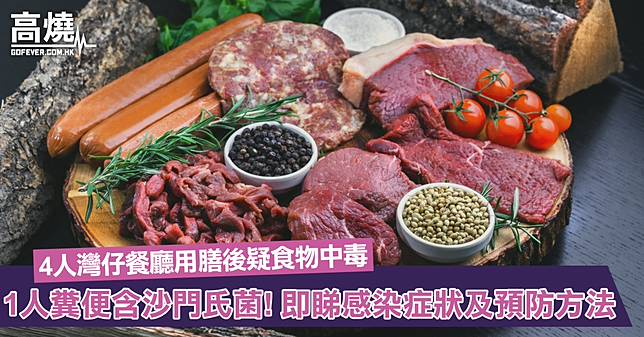 【沙門氏菌】4人灣仔餐廳食Tiramisu後疑食物中毒！1人糞便含沙門氏菌！即睇沙門氏菌感染症狀及預防方法