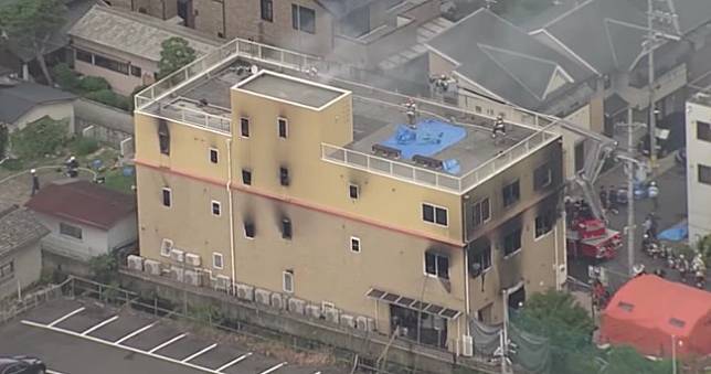 慟！京都動畫遭縱火33死36傷，日本消防廳確認