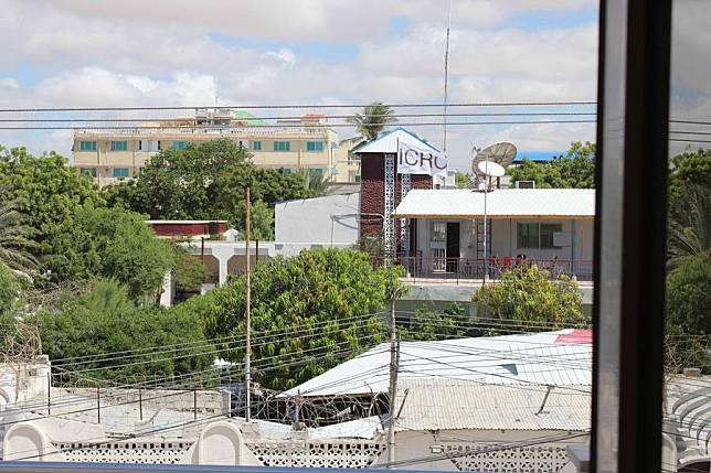 Photo taken on May 3, 2018 shows the International Committee of the Red Cross (ICRC) in Mogadishu, capital of Somalia, May 3, 2018. (XinhuaFaisal Isse)