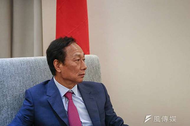高雄市長韓國瑜才德不配大位，就是郭台銘獨立參選的正當性。（陳品佑攝）
