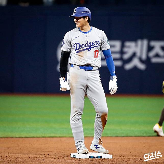 大谷翔平9上被敬遠後，道奇開啟一波7分大局。(達志影像資料照)