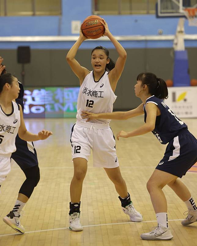 淡商中鋒蕭豫玟在9月上旬榮獲U18亞洲青年女子籃球錦標賽最佳五人。大會提供