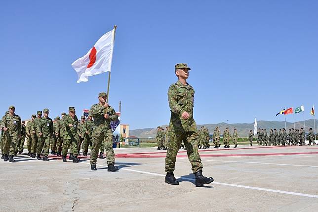 考慮到台灣突發事件，日本防衛省撥款726億日圓保護14個基地。（取自JGSDF）