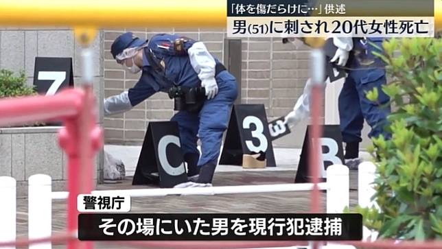 東京新宿區發生兇殺案。（圖／NNN）