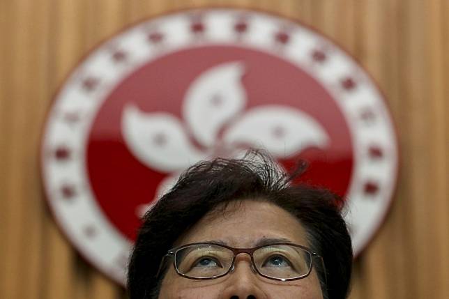 Hong Kong Chief Executive Carrie Lam is not likely to be replaced any time soon. Photo: Sam Tsang