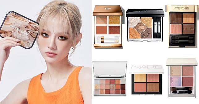 2023下半年「專櫃眼影」必買12大清單！Tom Ford、Valentino、Dior高級顯大眼，Nars、Suqqu粉霧色眼妝女人味加分