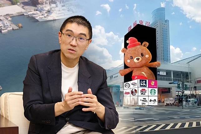 針對罷免基隆市長謝國樑行動，基隆市政府表示，市府團隊持續專心拚市政。（畫面合成／微風集團提供、陳愷巨攝）