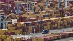 美國最高法院上月宣布IEEPA關稅違憲。圖為加州長灘港貨櫃。美聯社