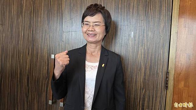 民進黨彰化縣長參選人陳素月表示，尊重邱建富的決定。(記者劉曉欣攝)
