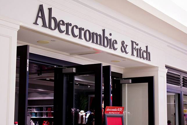 美國百年服飾品牌 Abercrombie &amp; Fitch（A&amp; F）。（圖／翻攝自X）