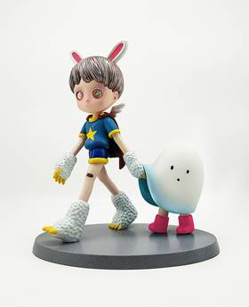 可以玩的藝術限量藏品日本當代藝術家下田光《Light up ! Lonely Hero