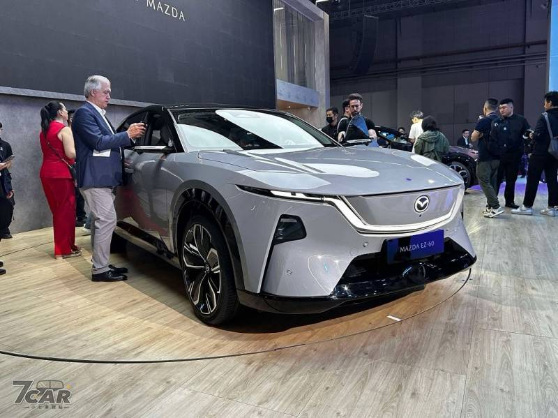 2025 上海國際車展：Mazda EZ-60 (CX-6e) 實拍| 小七車觀點| LINE TODAY