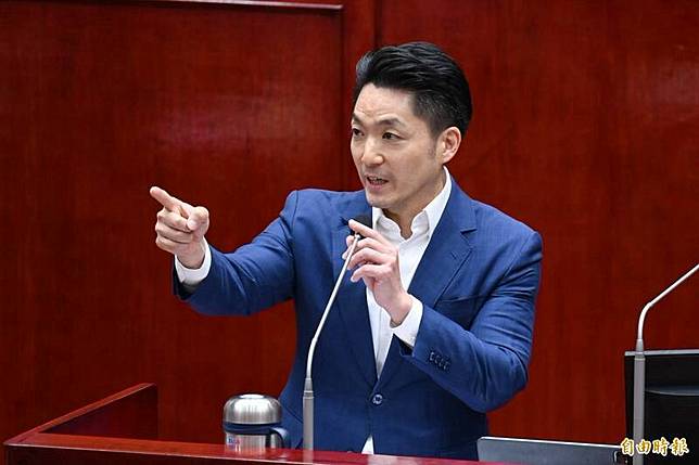 台北市長蔣萬安怒斥怒斥議員雙標，態度傲慢、蓋牌、護航、包庇、無能、神隱。(記者陳逸寬攝)