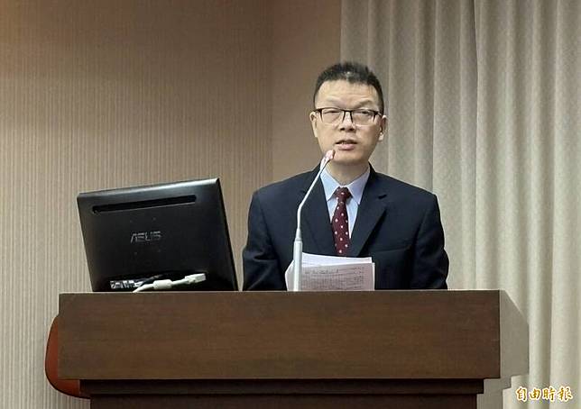 陳崇樹指出，由於NCC委員人數不足，目前有10大項業務無法進行。(記者林志怡攝)