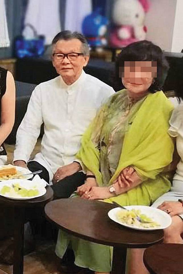 張俊宏（左）與黃姓女友（右）同居多年，資產都登記在黃的名下。（翻攝張俊宏臉書）
