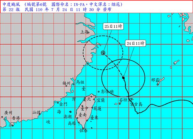 圖片來源：中央氣象局  