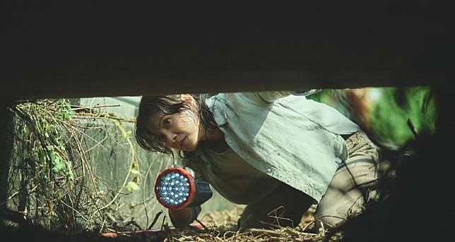 ▲李心潔在新片《鱷魚》中飾演青農。（圖／鼓勵GRIT翻攝臉書）