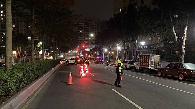 農曆年前尾牙旺季，新北市警方將在21、22日實施全市同步防制酒駕專案。 （警方提供） 中央社記者沈佩瑤傳真 111年1月15日  
