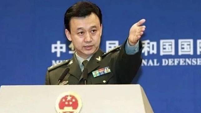 中國解放軍東部戰區發言人施毅。（圖／翻攝自中國國防部）