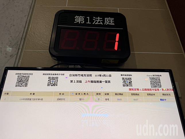 新竹地方法院昨起採國民法官參審，今天下午宣判。記者郭政芬／攝影