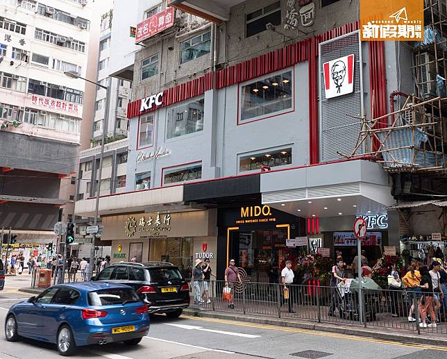 KFC概念店高三層。