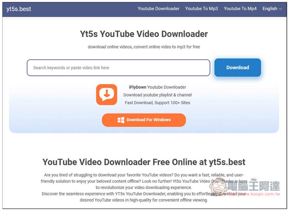 yt5s.best: Free Ad-Free Tool for Downloading YouTube 1080p MP4 and MP3 Videos