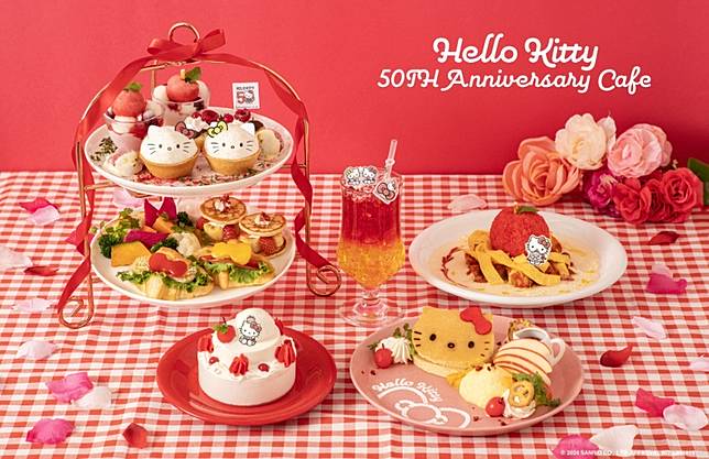 Hello Kitty50周年紀念咖啡廳期間限定登場!日本BOX cafe&space Hello Kitty50周年紀念咖啡廳期間限定登場!日本BOX cafe&space