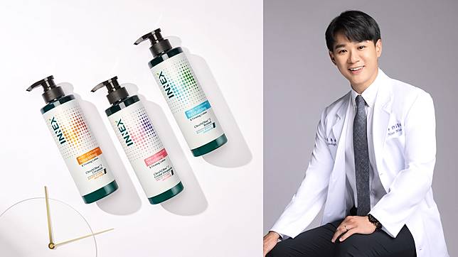 ▲皮膚科許淳皓醫師專業推薦，INNEX時光胜肽身體乳全新登場