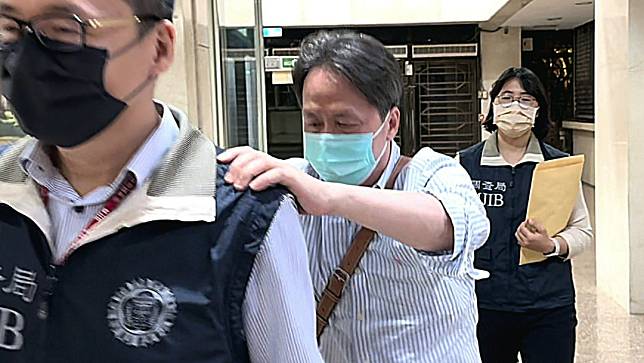 前高院法官、律師高明哲被調查局移送台北地檢署複訊。侯柏青攝